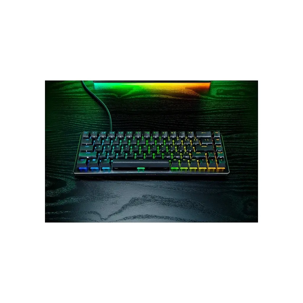 Клавіатура Razer Huntsman V3 HE Magnetic Mini 65% 8KHz Razer Hall Effect Magnetic USB UA Black (RZ03-05930100-R3M1) - фото 8