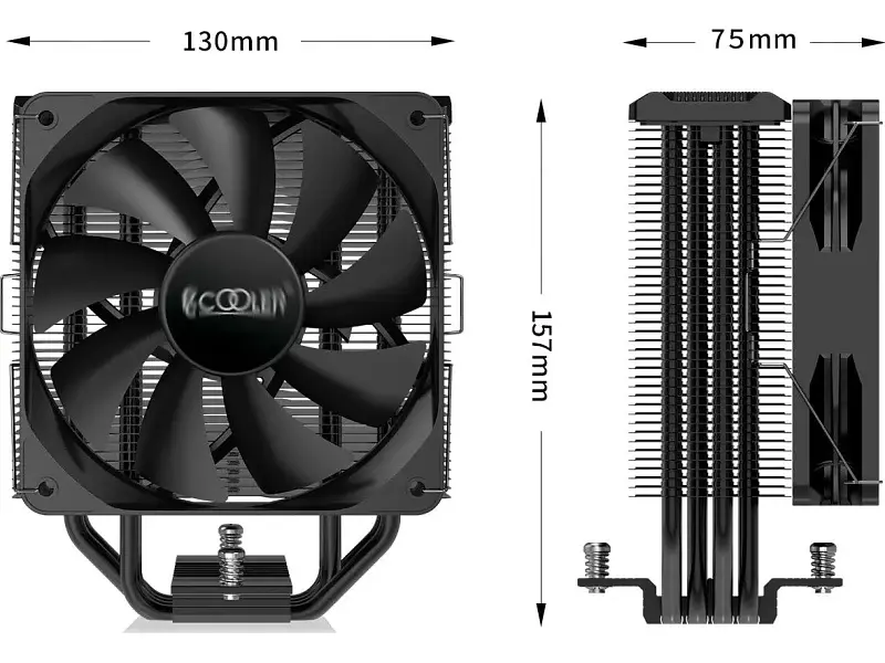 Повітряне охолодження PcCooler PALADIN EX400 - фото 4