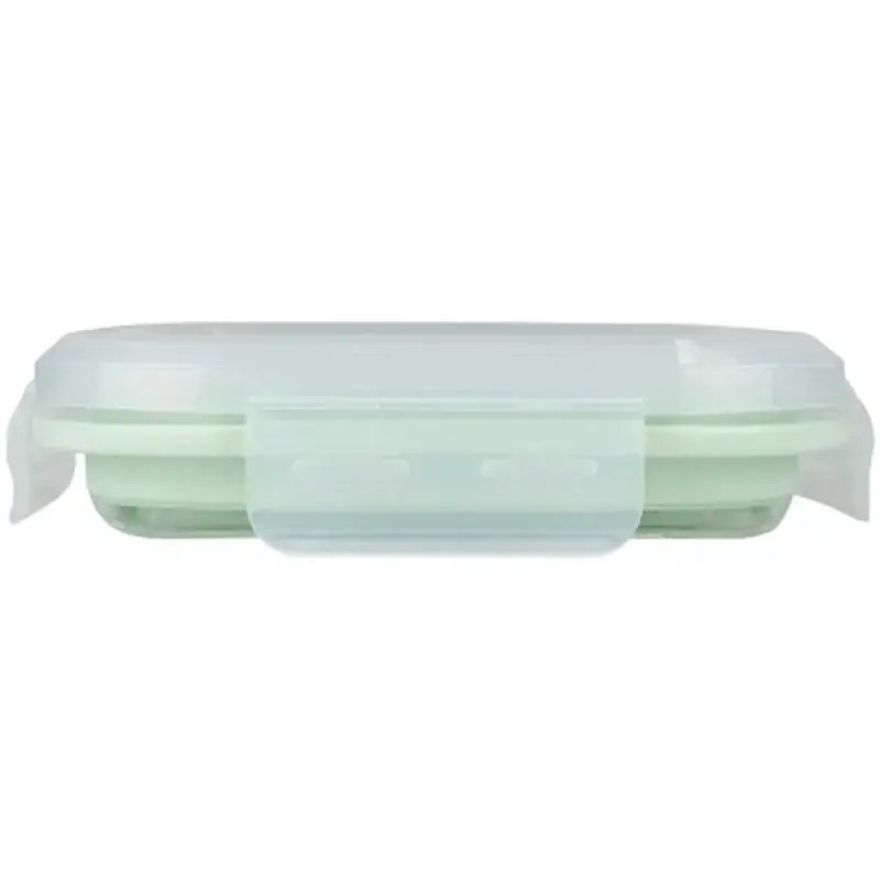 Харчовий контейнер Tribe Collapsible Container 500 мл силіконовий mint (T-FF-0027-mint) - фото 3