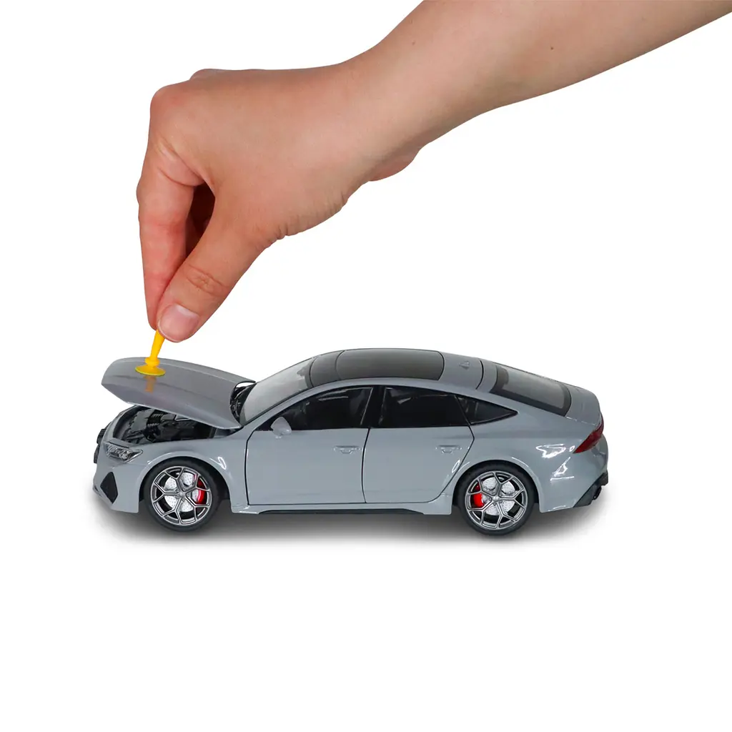 Автомодель TechnoDrive Audi RS7 Sportback 1:24 сіра (KM07222) - фото 8