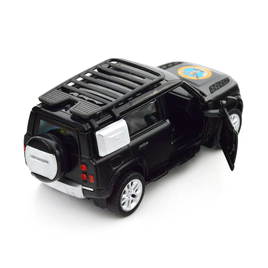 Автомодель TechnoDrive Шеврони Героїв Land Rover Defender 110 ГУР МО (250364M) - фото 4