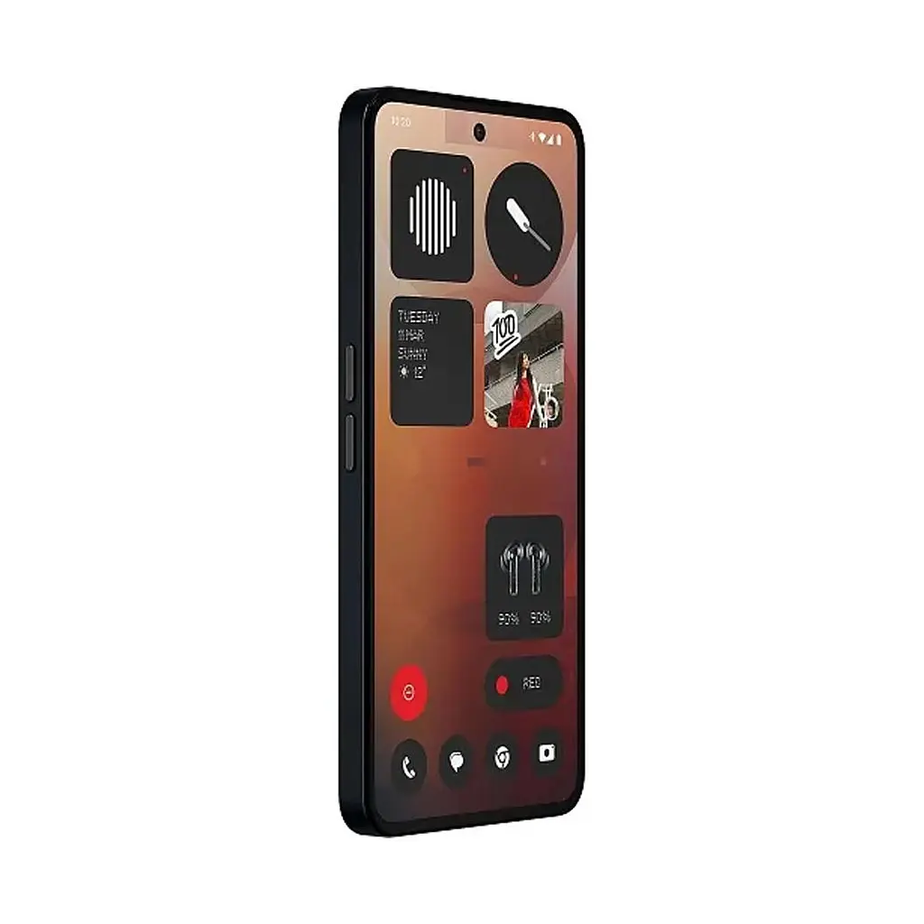 Смартфон Nothing Phone (3a) 6.77" 12/256ГБ, 2SIM, 5000 мАг, чорний - фото 3