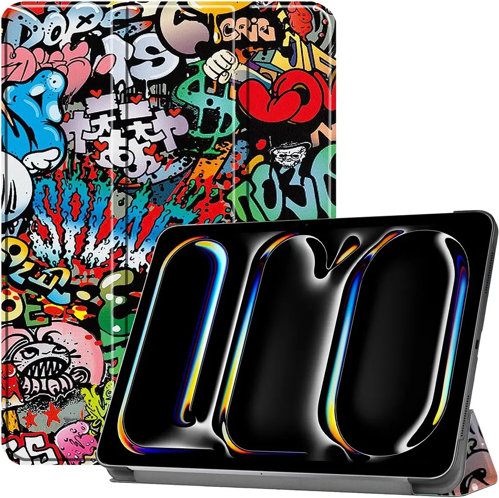 Чохол-книжка BeCover Smart Case для Apple iPad Pro 11 M4 2024 Graffiti (711637) - фото 2