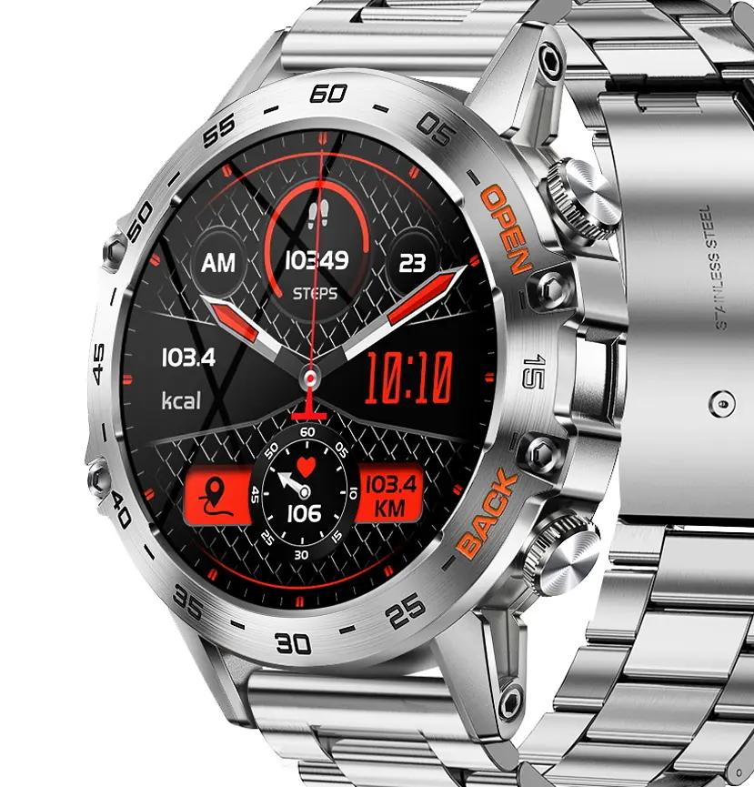 Годинник Smart Delta K52 Silver, 2 ремінця - фото 2
