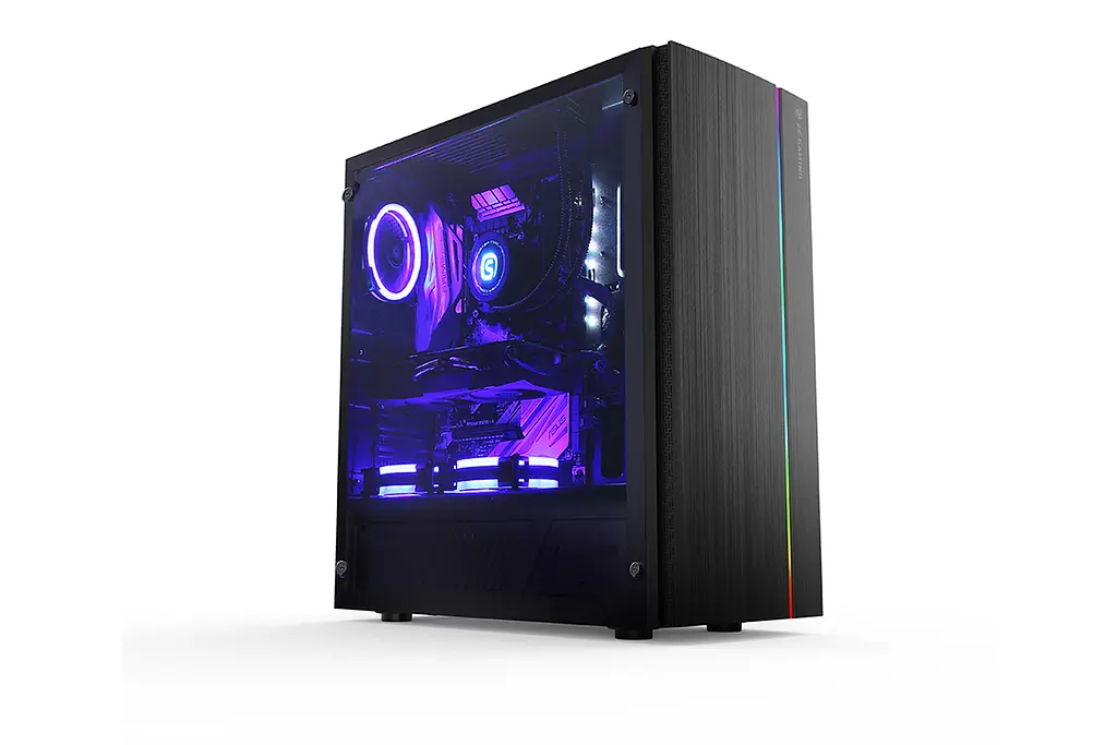 ПК 2E Complex Gaming Intel i5-9400F/H310/16/256F+1000/NVD1050TI-4/FreeDos/GХ910/500W (2E-3006) - фото 2