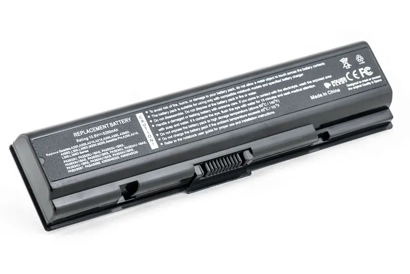 Акумулятор PowerPlant для ноутбуків TOSHIBA Satellite A200 (PA3534U-1BRS) 10.8V 5200mAh (NB00000007)
