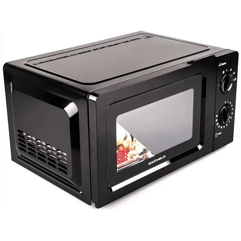 Мікрохвильова піч Grunhelm 20MX701-B 800 Вт чорна - фото 3