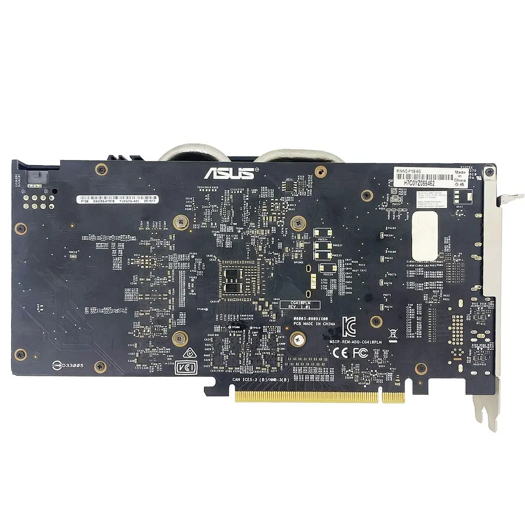 Видеокарта Asus MINING P-106 6Gb (MINING-P106-6G-V2) Б/У - фото 2