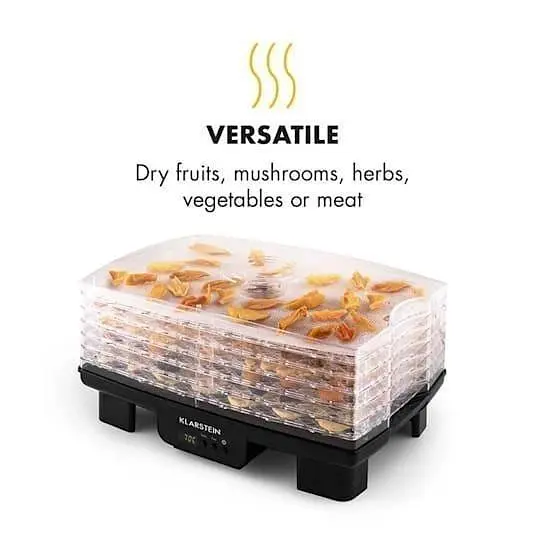 Дегідратор-сушарка для овочів фруктів Klarstein Bananarama 550W (10027831) - фото 6