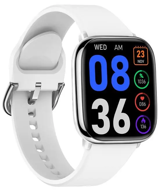 Смарт-годинник Gelius GP-SW014 (Amazwatch GTi) Crystal White - фото 11