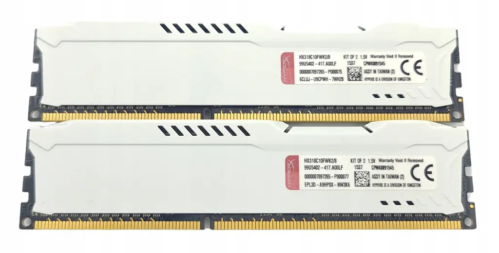 Оперативна пам'ять Kingston DDR3 (4GBx2) 1866 Mhz CL10 HX318C10FWK2/8 Intel® XMP Б/В - фото 2