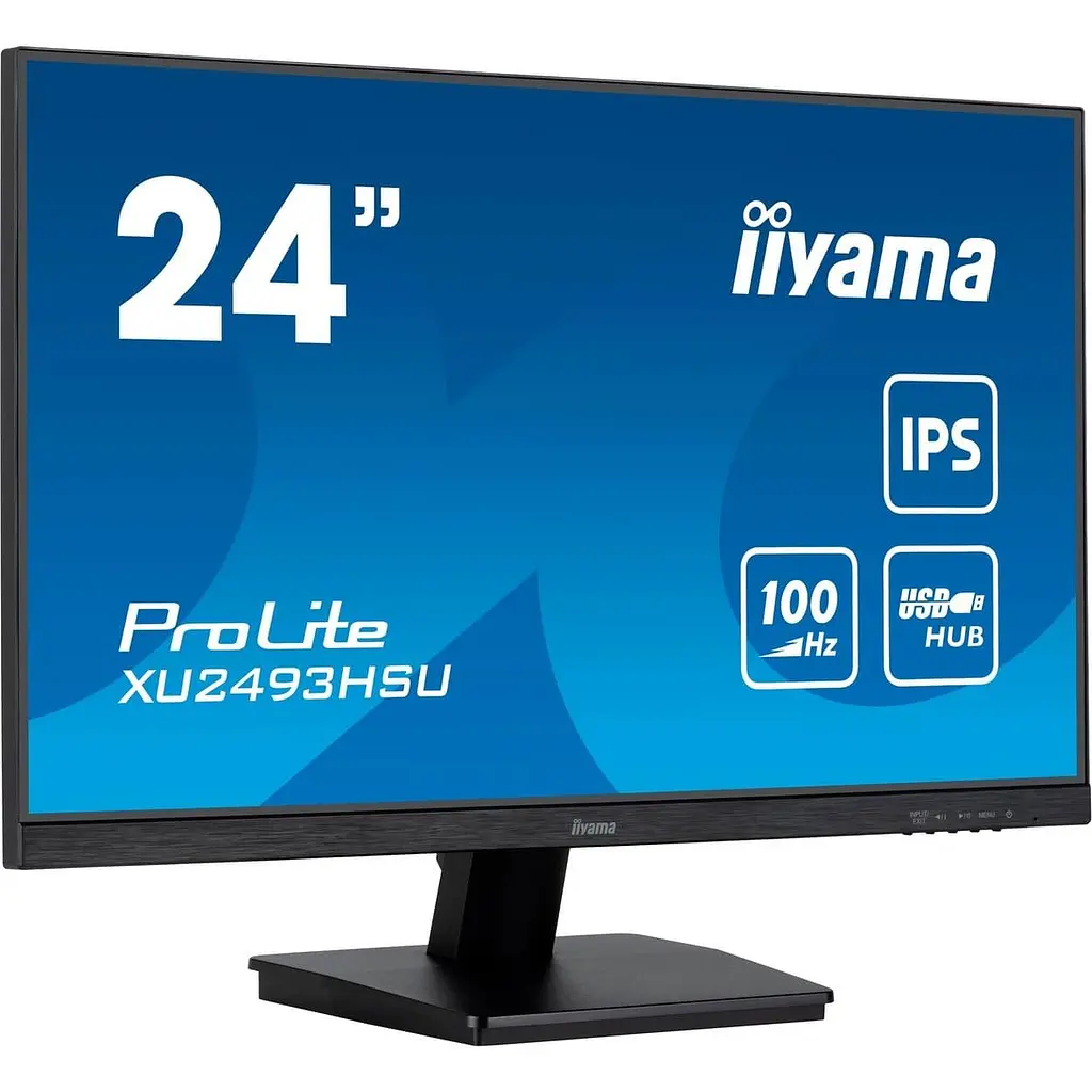 Монітор 23.8" Iiyama XU2493HSU-B7 FHD IPS 100Hz (XU2493HSU-B7) - фото 3