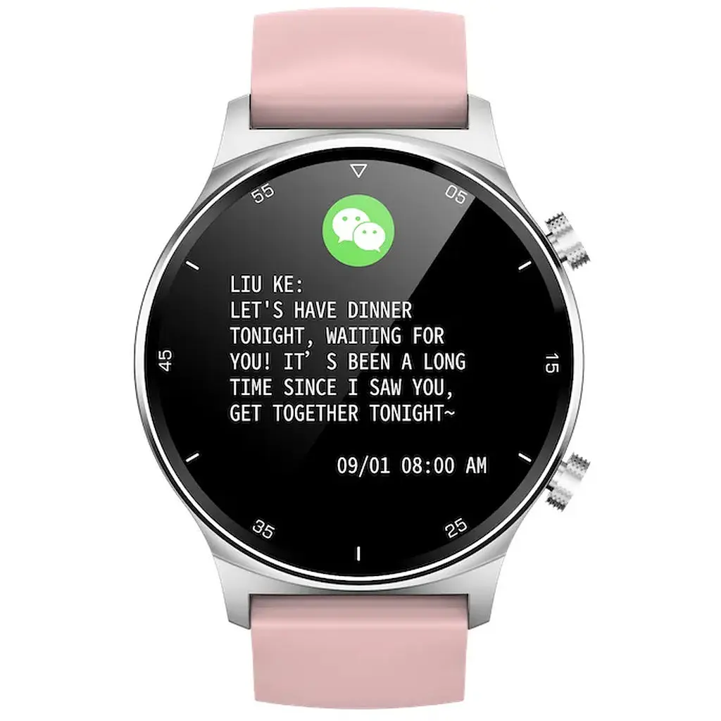 Розумний годинник Jiks Watch PRO з вимірюванням тиску (Рожевий) - фото 5