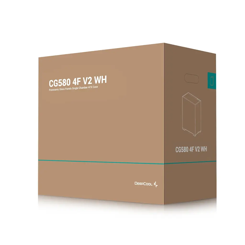 Корпус для ПК Deepcool CG580 4F V2 White (R-CG580-WHADA4-G-2) - фото 2