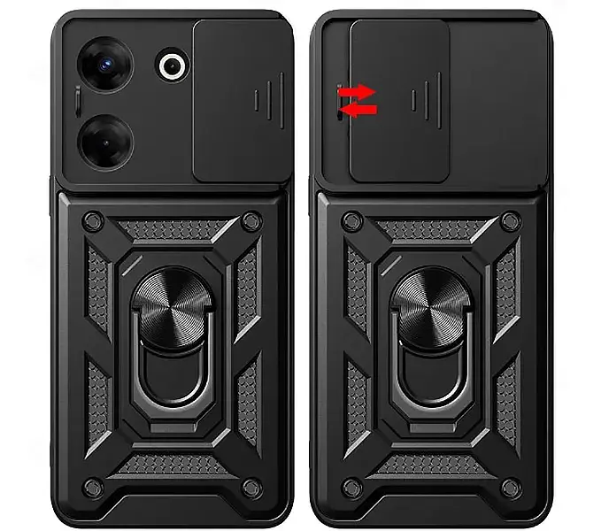 Панель BeCover Military для Tecno Camon 20 Pro (CK7n) Black (710003) - фото 3