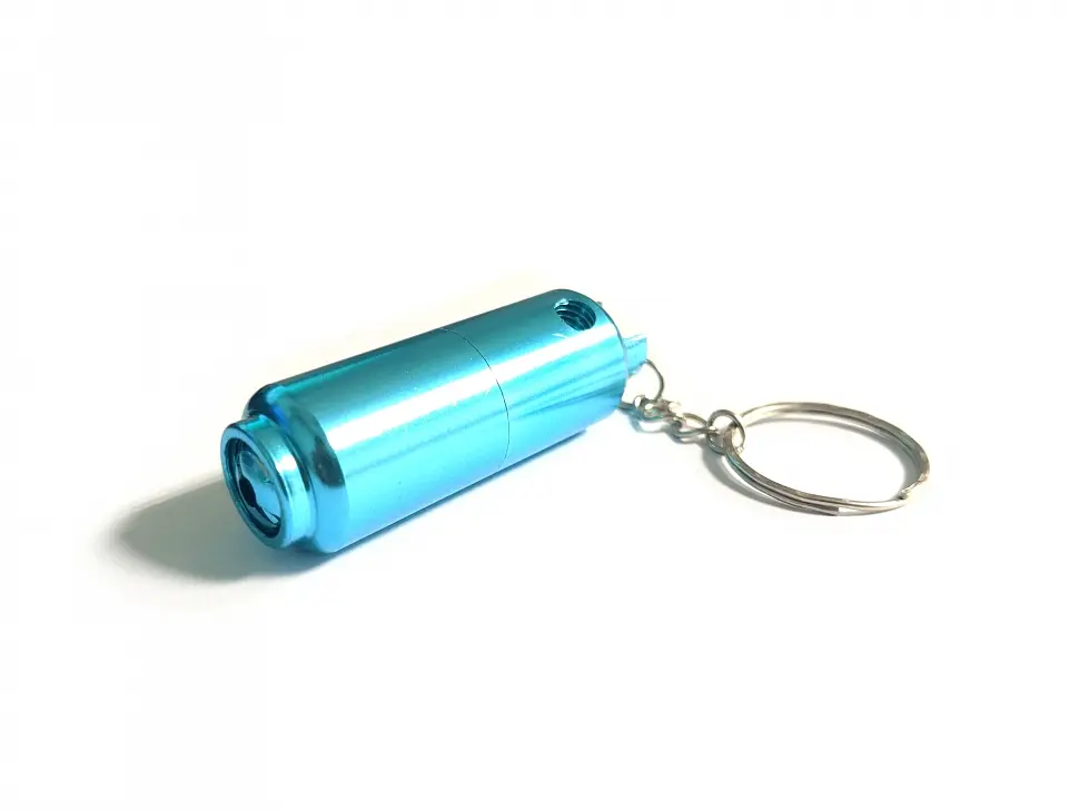 Курительная трубка N45 Aluminum cyan 77 мм (YD132) - фото 3