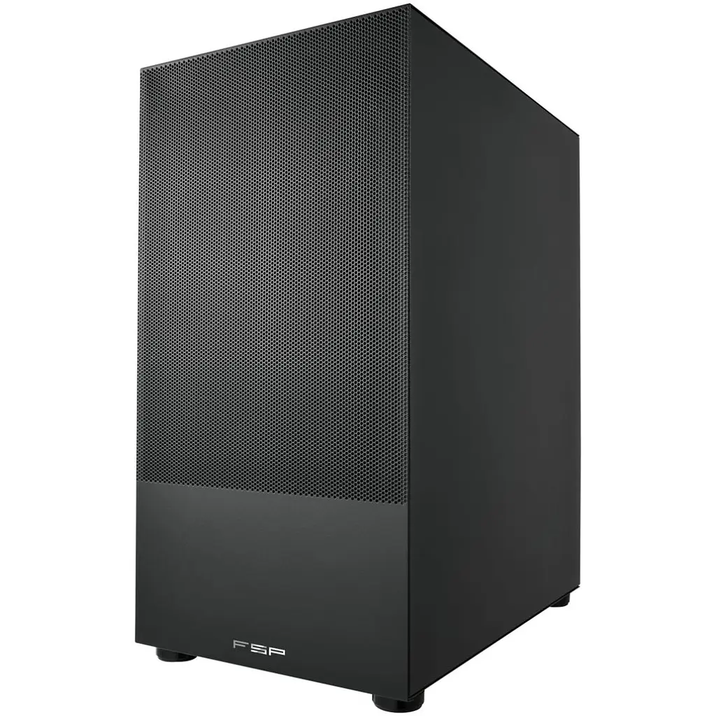 Корпус FSP S110-B без БЖ mATX Black (S110-B) - фото 5