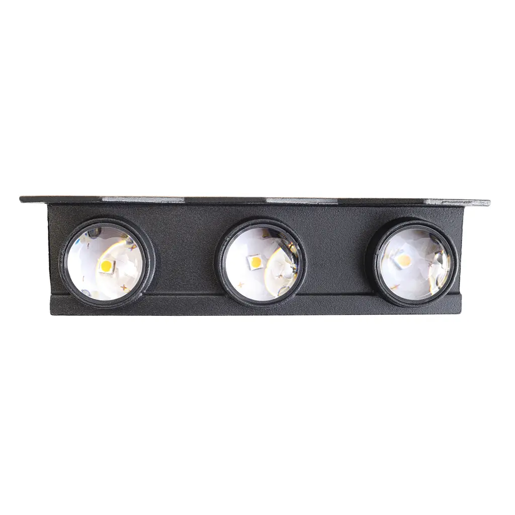 Підсвітка Brille фасадна LED 6W WW IP54 BK/G (AL-621/6) - фото 8