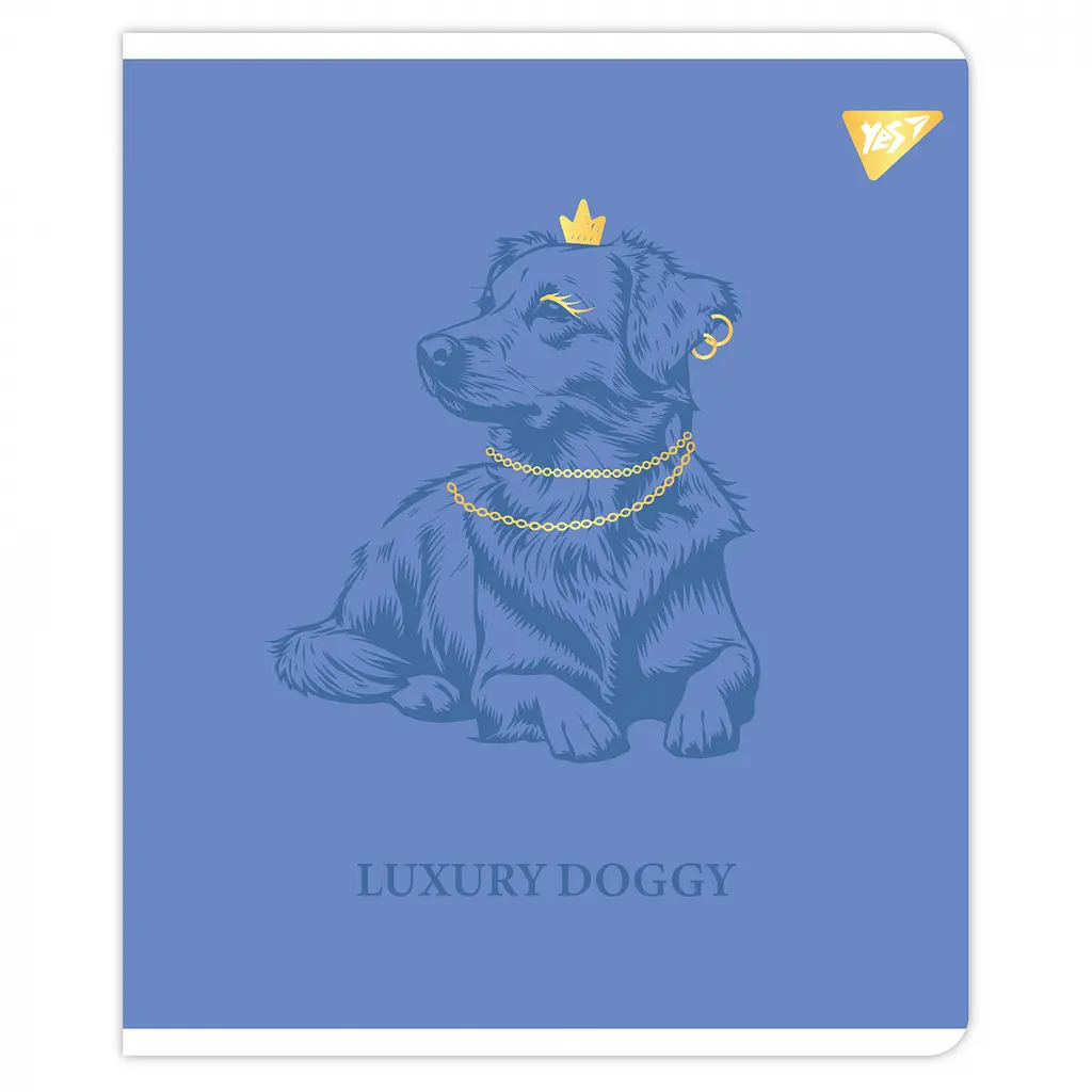 Набор тетрадей для записей А5 Yes Luxure doggy 24 листа в клетку 10 шт. (767539) - фото 6