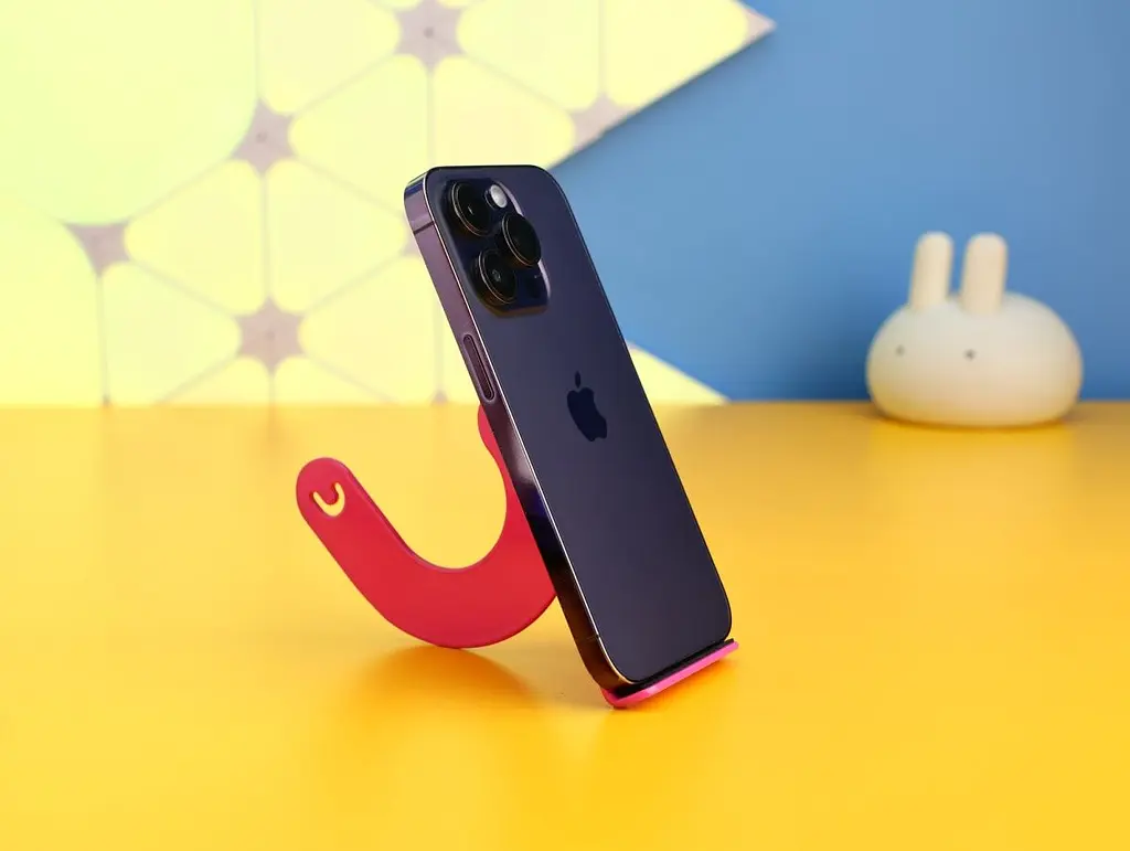 Смартфон Apple iPhone 14 Pro 128 ГБ темно-фіолетовий (MQ0G3) б/в [176230] - фото 6