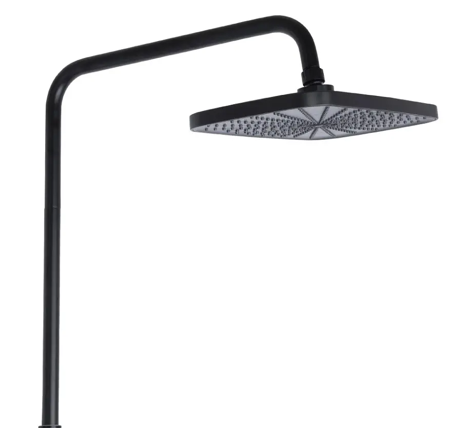 Душова система універсальна Qtap Gemini Black Matt з виливом QTGEM111BLM45686 - фото 3