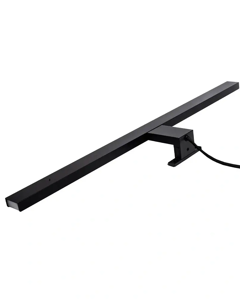 Светильник подсветка для зеркала Goldlux 328601 Samos Led 90 1x15W 4000K 1650Lm IP44 черный - фото 2