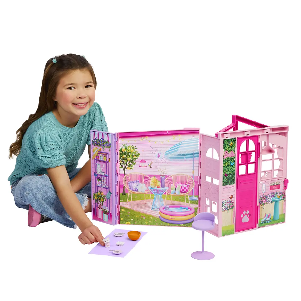 Портативний будиночок для ляльки Barbie Вихідні за містом (JMD27) - фото 9