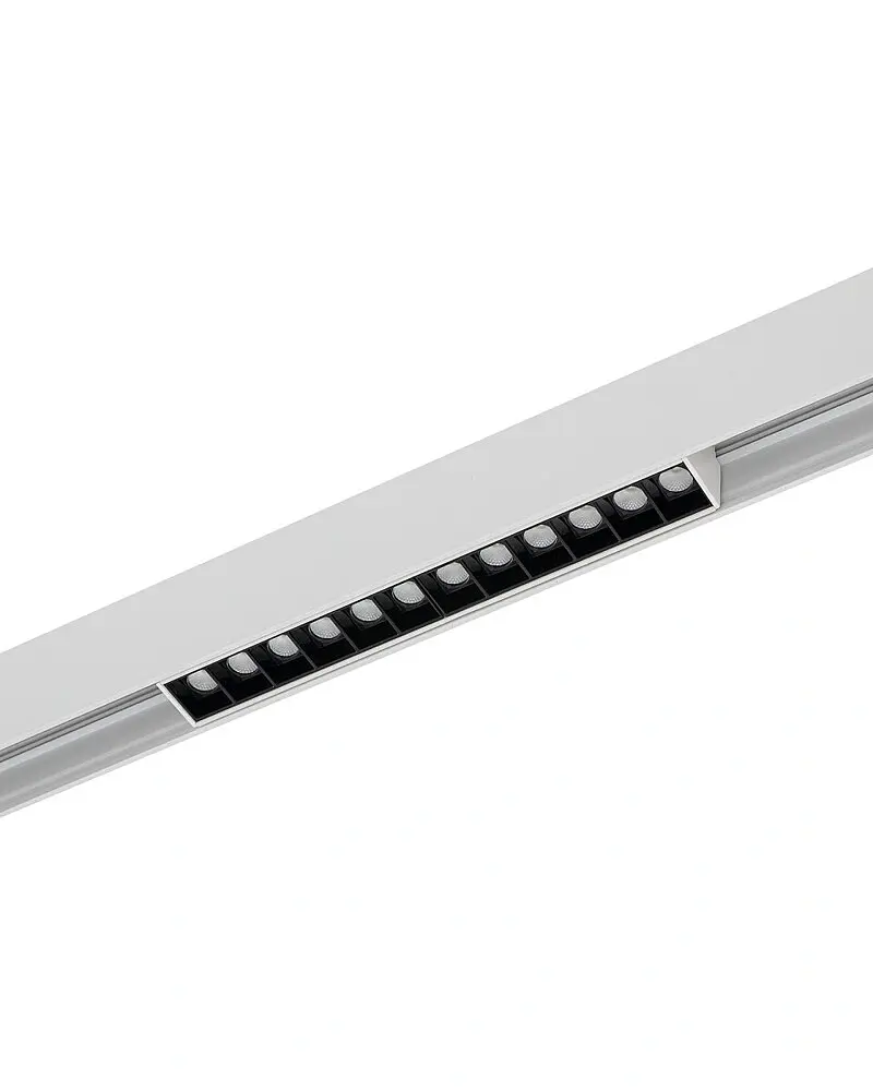 Магнитный трековый светильник Nowodvorski 11632 LVM Focus LED 1x9W 3000K 800Lm IP20 белый - фото 4