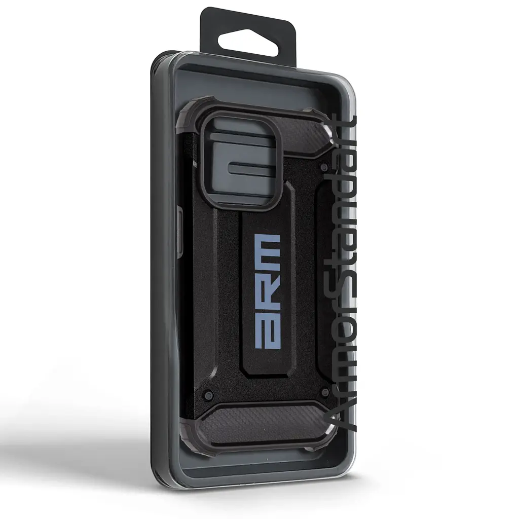 Чохол ArmorStandart Panzer для Apple iPhone 14 Pro Black - фото 7
