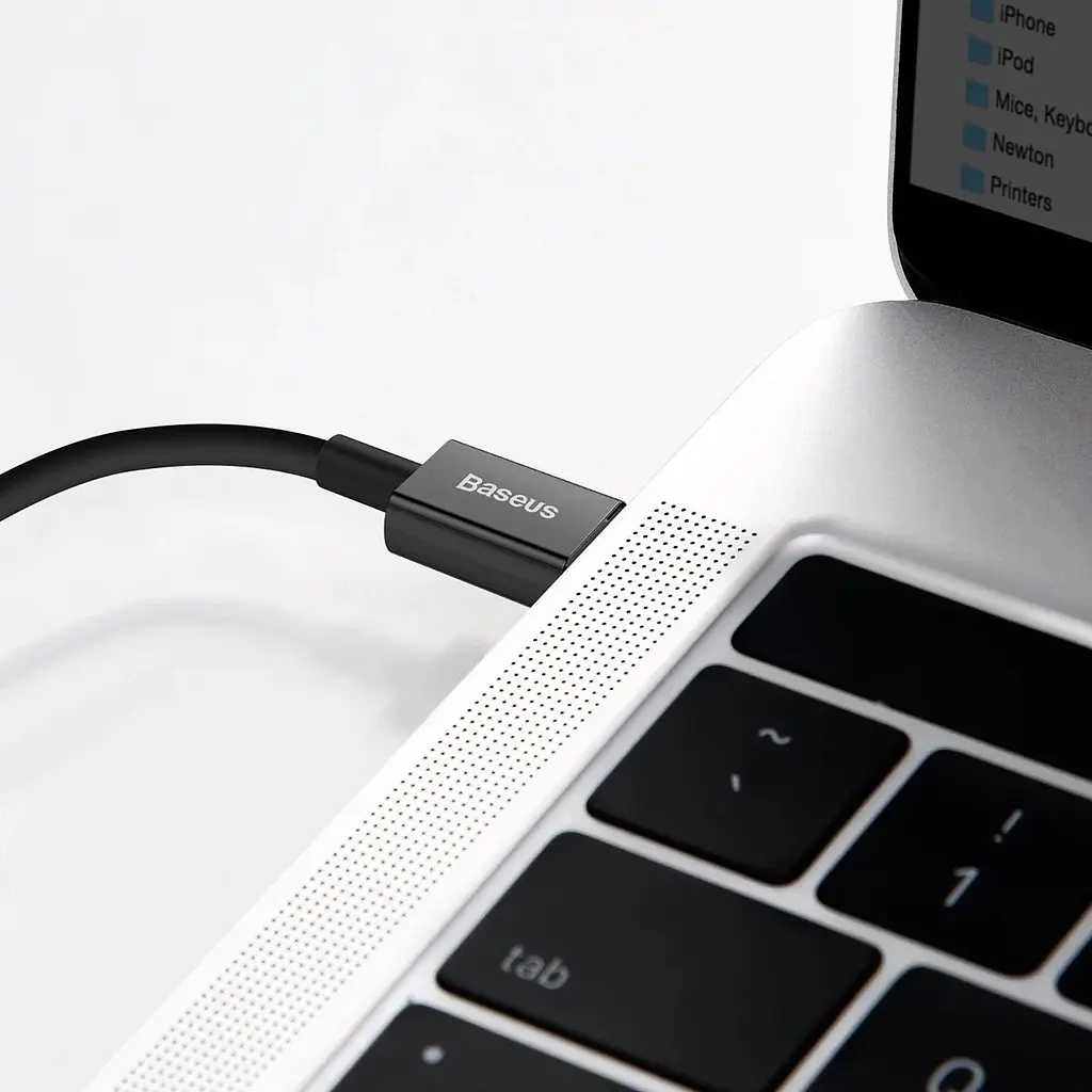 Кабель Baseus Superior Series Fast Charging USB-C to Lightning PD 20W 1м Black (CATLYS-A01) [73383] - фото 6