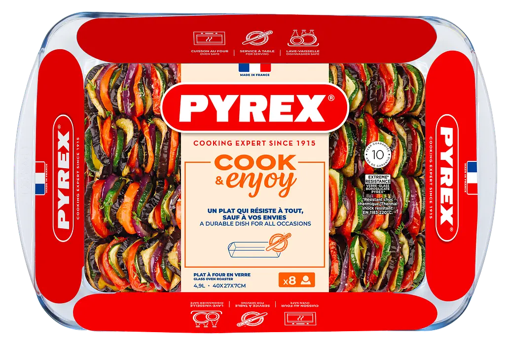 Форма для запікання Pyrex 40х27х7 см 4.9 л kuh0015975 - фото 3