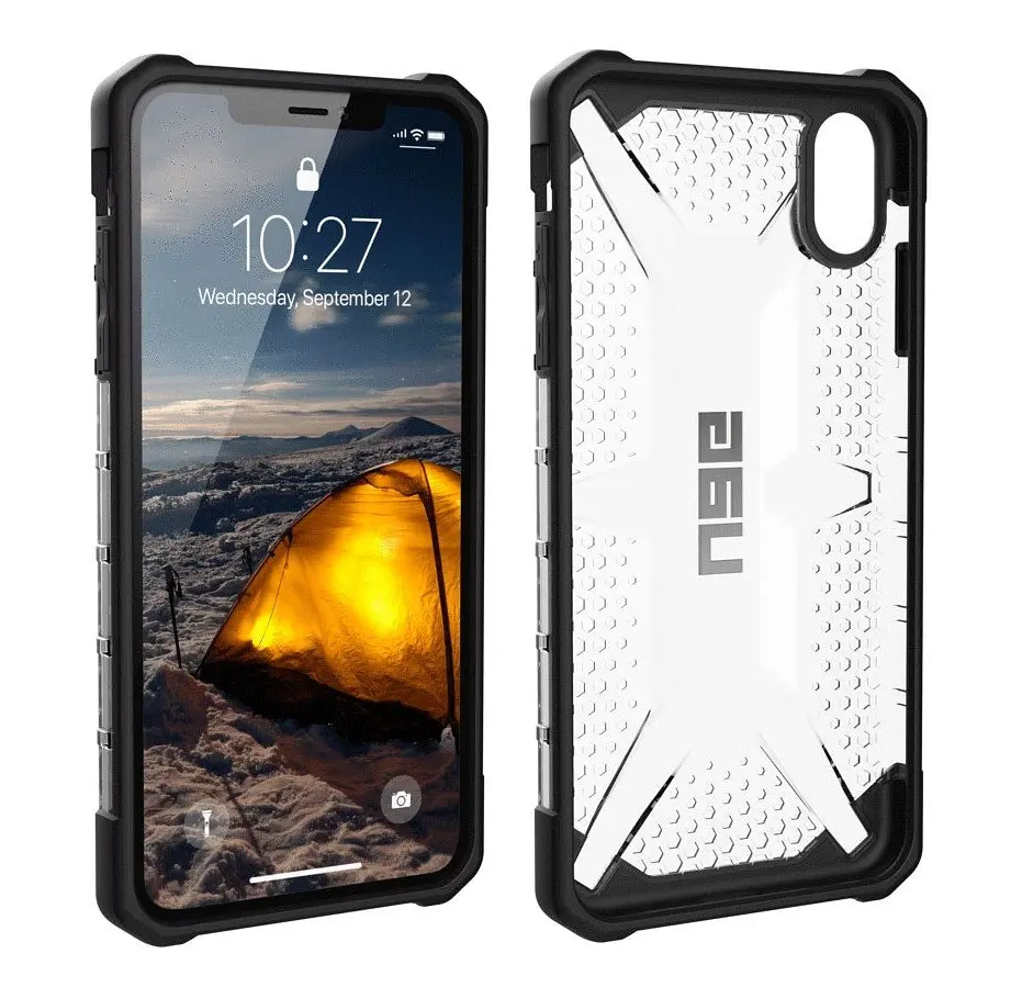 Чохол оригінальний протиударний UAG Plasma Original (111103114343) для iPhone XS Max (6.5") Ice - фото 7