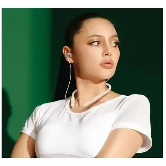 Бездротові навушники Baseus Bowie P1x In-ear Neckband Wireless Earphones бежеві NGPB010002 - фото 6