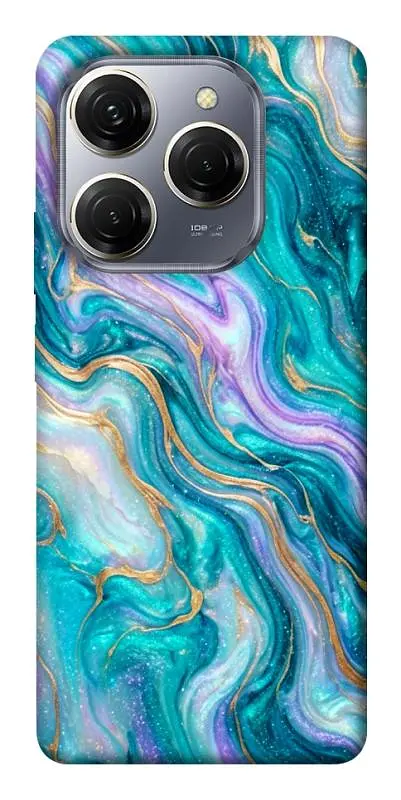 TPU чохол Demsky Mermaid marble для TECNO Spark 20 Pro