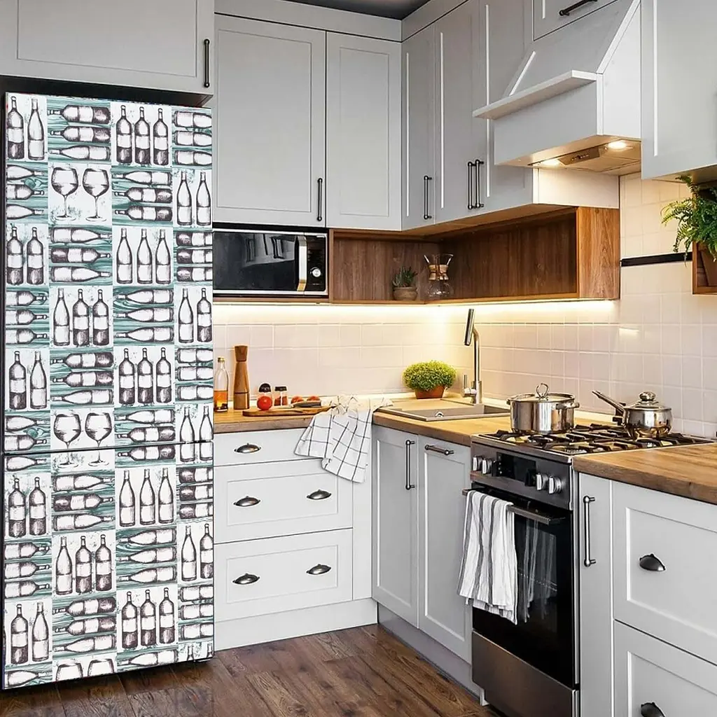 Самоклеюча плівка Sticker Wall SW-00000798 Винна 0,45х10м - фото 4