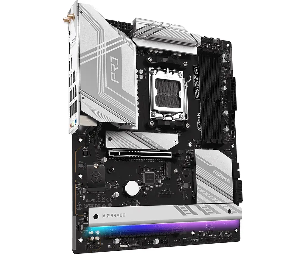 Материнская плата ASRock B850 Pro RS WiFi Socket AM5 - фото 4