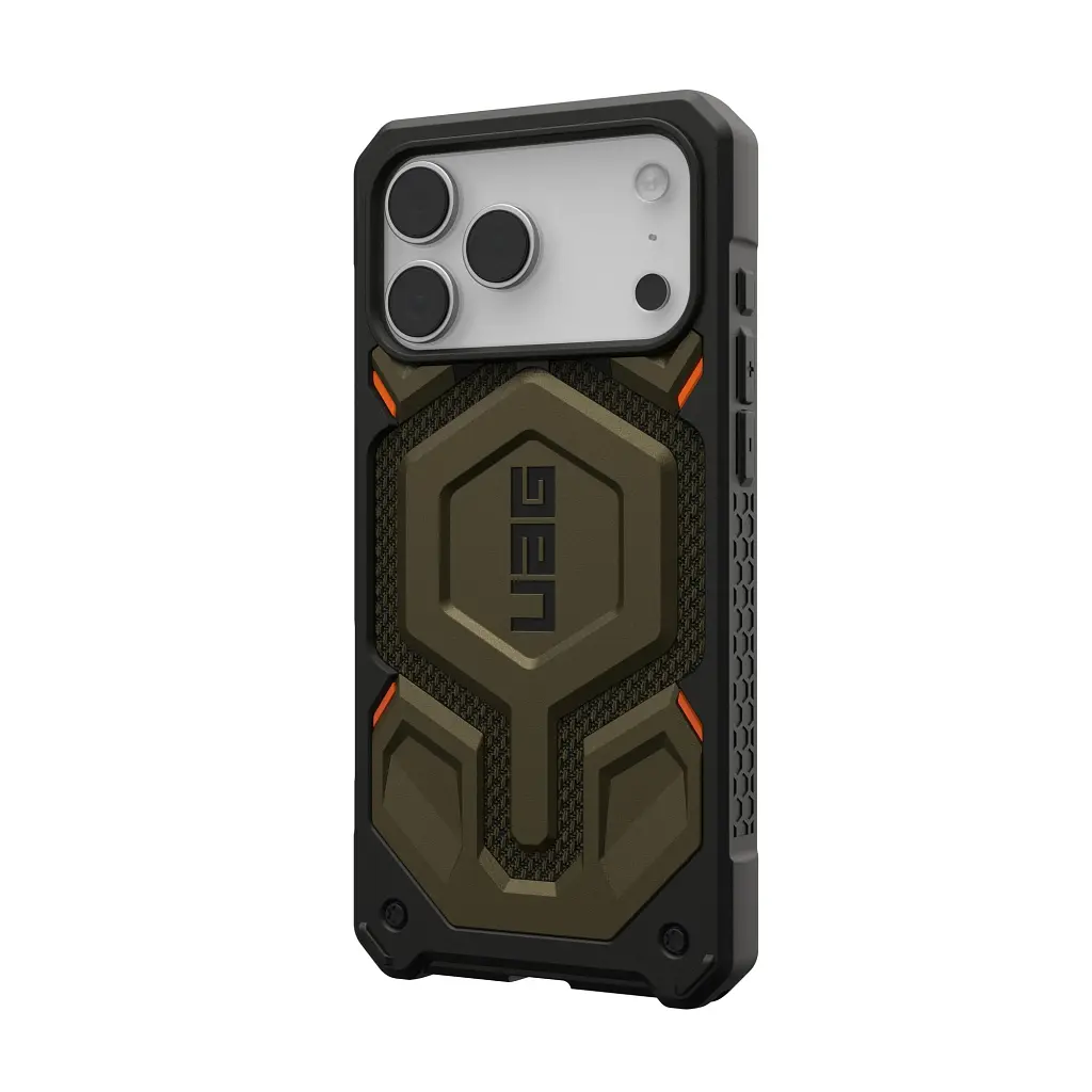 Чохол до мобільного телефона UAG iPhone 17 Pro Max Monarch Pro MagSafe Kevlar Element Green (11451411397B) - фото 5