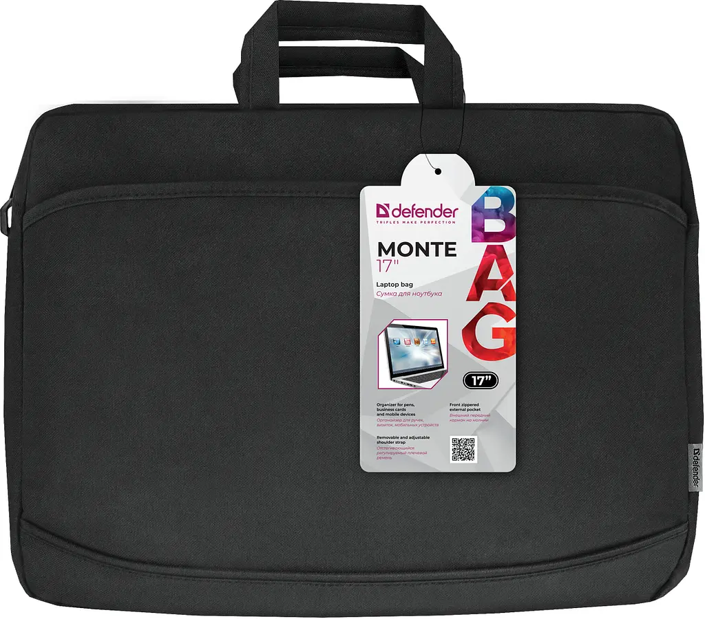 Сумка Defender Monte 17` (26065) Black (6337120) - фото 6
