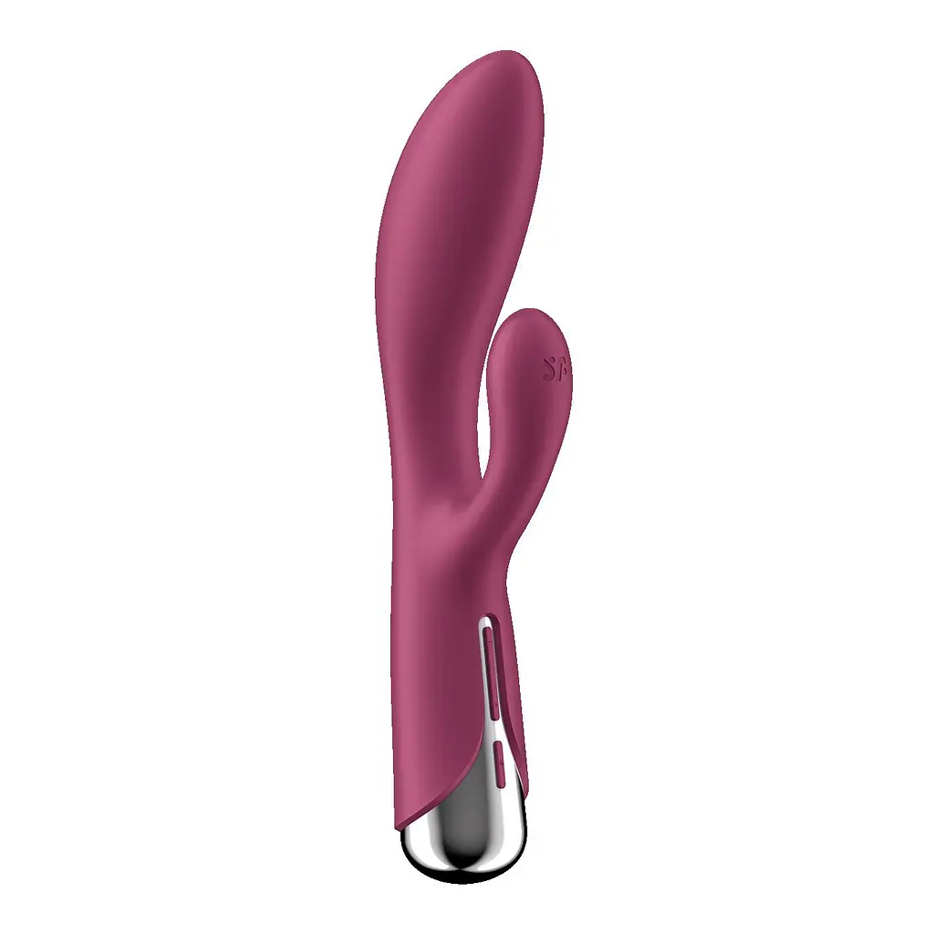 Вібратор-кролик з ротацією Satisfyer Spinning Rabbit 1 Red, 3 мотори - фото 5