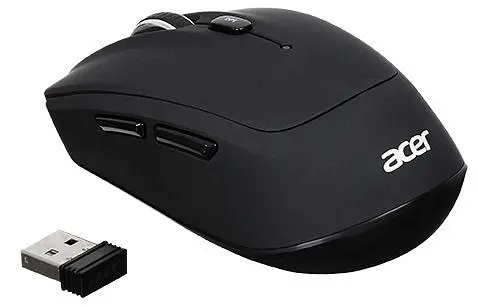 Миша бездротова Acer OMR040 Black, WL - фото 2