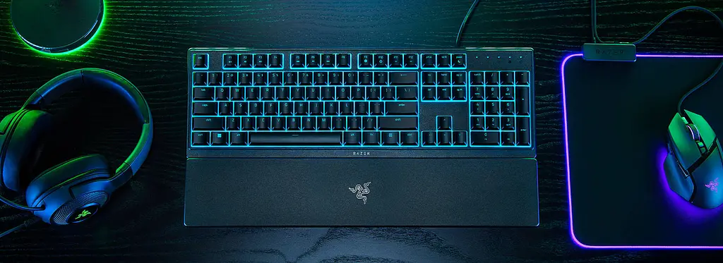 Клавіатура мембранна Ornata V3 X 104key, USB-A, EN/UK, RGB, чорний Razer teh0013857 - фото 3