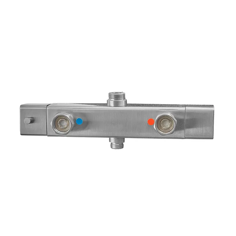 Душова система з термостатом Koer KI-53017-02 2 функції KR5547, Нержавіюча сталь - фото 4