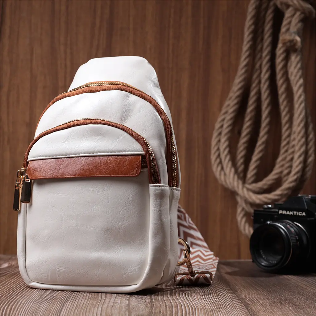 Жіноча сумка Vintage з однією лямкою через плече з гладкої екошкіри 16х25х6.5 см sum0026941 - фото 9