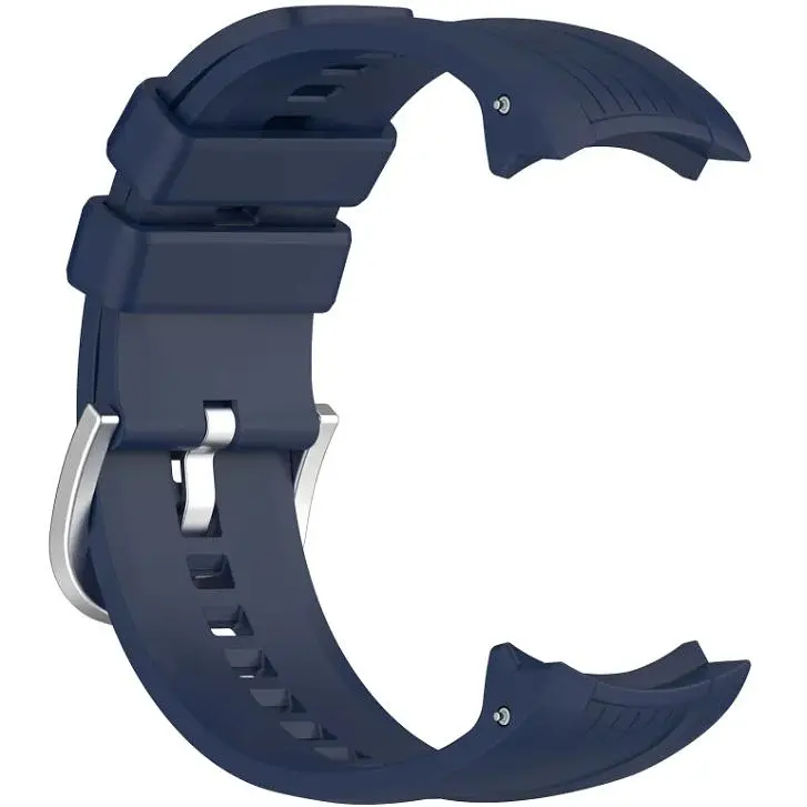 Ремінець DK Silicone Sport Band Classic 22mm для Xiaomi Amazfit Balance (A2286) (dark blue) - фото 2