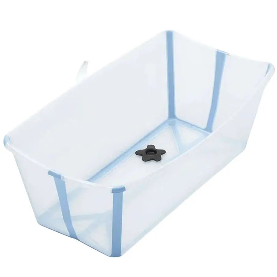 Набір Stokke Flexi Bath: ванночка складна та адаптер, блакитний (531513) - фото 3