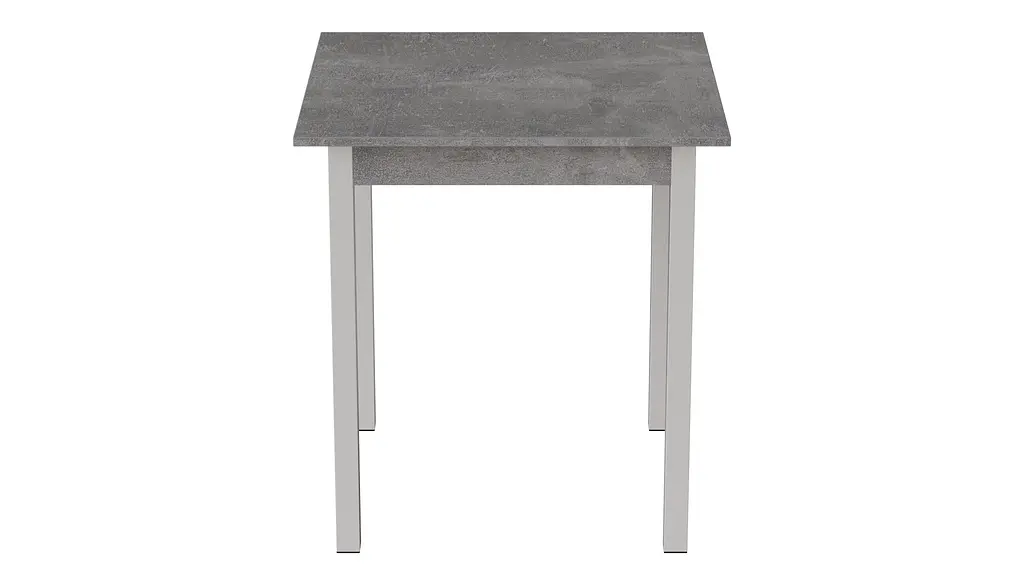 Стол кухонный Ferrum-decor Диего 75x70x70 Белый ДСП Бетон 16мм (FRD-105573) - фото 4