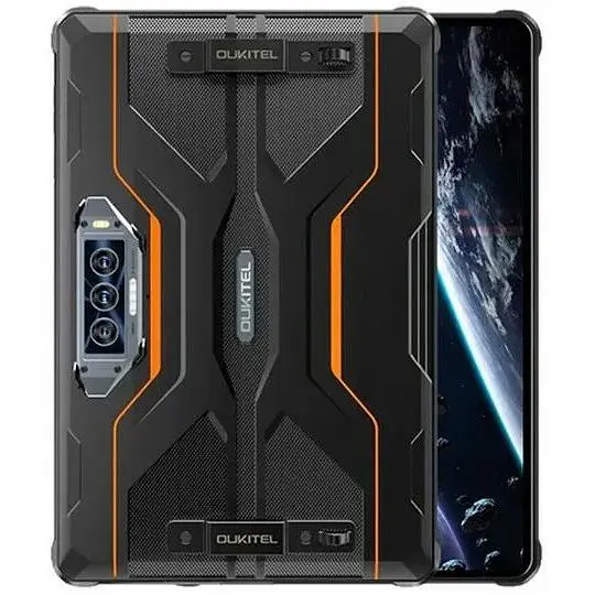 Планшет Oukitel RT8 6/256GB Orange (Global Version) LTE + holder - фото 2