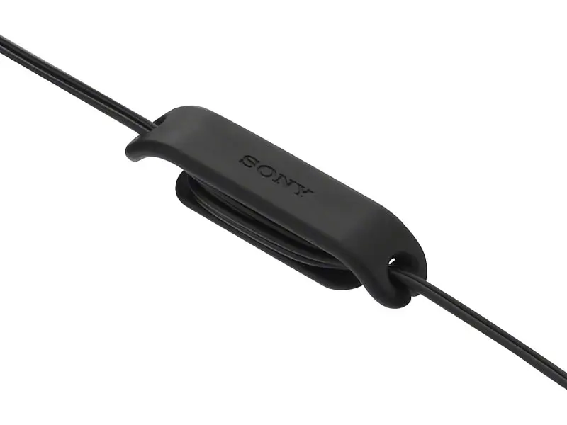 Навушники з мікрофоном Sony IER-EX15C Black - фото 2
