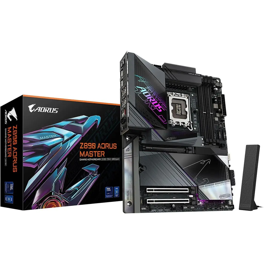 Материнская плата Gigabyte Z890 AORUS MASTER (Z890 AORUS MASTER) (Socket 1851, Intel Z890, ATX) - фото 7
