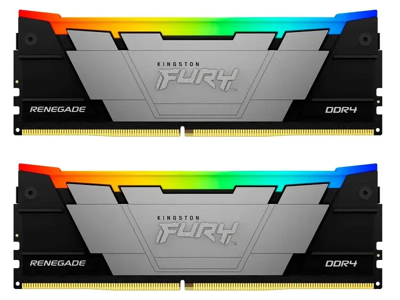 Модуль пам'яті Kingston FURY 64 GB (2x32GB) DDR4 3600 MHz Renegade RGB (KF436C18RB2AK2/64) - фото 2